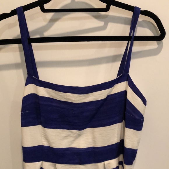 Loft blue and white striped dress - Picture 2 of 3